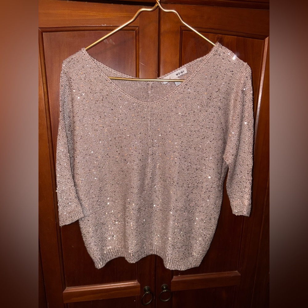 WD.NY Shimmering Knit Top